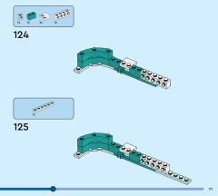 LEGO 31385 instructions page 71 – build guide