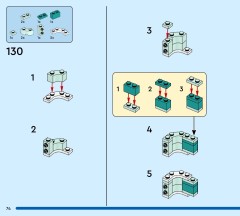LEGO 31385 instructions page 74 – build guide
