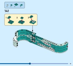 LEGO 31385 instructions page 81 – build guide