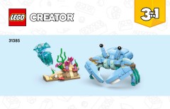 LEGO 31385 instructions page 1 – build guide