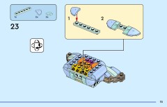 LEGO 31385 instructions page 15 – build guide
