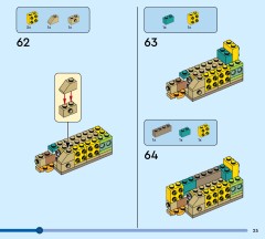 LEGO 31385 instructions page 25 – build guide