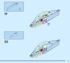 LEGO 31385 instructions page 9 – build guide