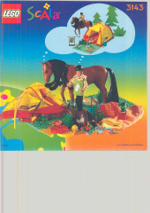 LEGO 3143 instructions page 1 – build guide