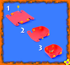 LEGO 3149 instructions page 4 – build guide