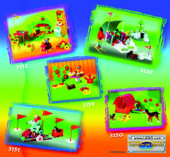 LEGO 3149 instructions page 51 – build guide