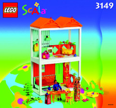 LEGO 3149 instructions page 52 – build guide