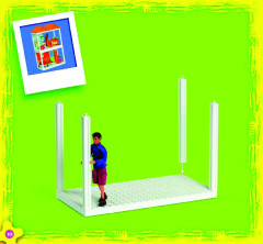 LEGO 3149 instructions page 9 – build guide