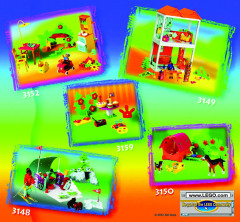 LEGO 3151 instructions page 11 – build guide