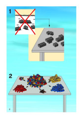 LEGO 3179 instructions page 2 – build guide