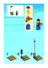 LEGO 3179 instructions page 3 – build guide