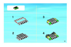 LEGO 3180 instructions page 23 – build guide