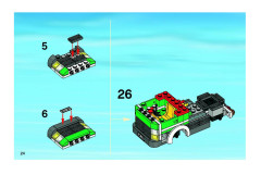 LEGO 3180 instructions page 24 – build guide