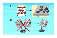 LEGO 3180 instructions page 3 – build guide