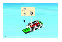 LEGO 3180 instructions page 36 – build guide