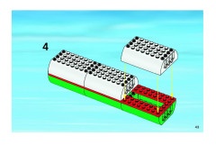 LEGO 3180 instructions page 43 – build guide