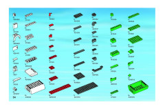 LEGO 3180 instructions page 54 – build guide