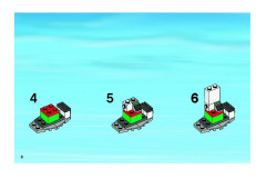 LEGO 3180 instructions page 6 – build guide