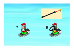 LEGO 3180 instructions page 7 – build guide
