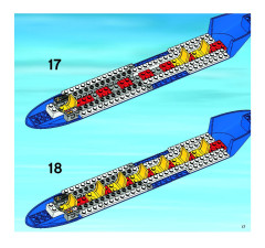 LEGO 3181 instructions page 17 – build guide