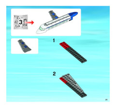 LEGO 3181 instructions page 25 – build guide