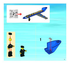 LEGO 3181 instructions page 3 – build guide