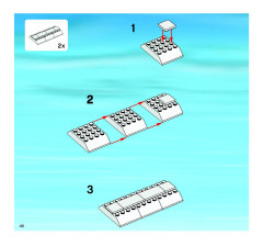 LEGO 3181 instructions page 40 – build guide