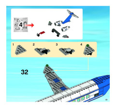 LEGO 3181 instructions page 43 – build guide