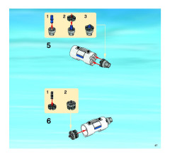 LEGO 3181 instructions page 47 – build guide