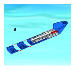 LEGO 3181 instructions page 8 – build guide