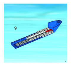 LEGO 3181 instructions page 9 – build guide