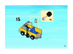 LEGO 3181 instructions page 19 – build guide