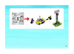 LEGO 3181 instructions page 3 – build guide