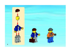LEGO 3181 instructions page 4 – build guide