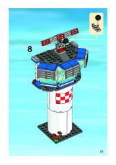 LEGO 3182 instructions page 23 – build guide