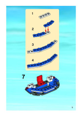 LEGO 3182 instructions page 5 – build guide