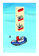 LEGO 3182 instructions page 6 – build guide