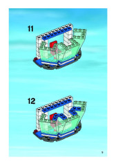 LEGO 3182 instructions page 9 – build guide