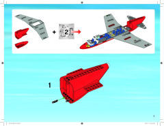 LEGO 3182 instructions page 3 – build guide