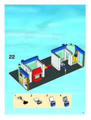 LEGO 3182 instructions page 21 – build guide
