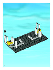 LEGO 3182 instructions page 8 – build guide
