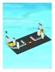 LEGO 3182 instructions page 9 – build guide