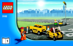 LEGO 3182 instructions page 1 – build guide