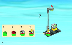 LEGO 3182 instructions page 10 – build guide