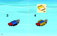 LEGO 3182 instructions page 12 – build guide