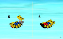 LEGO 3182 instructions page 13 – build guide