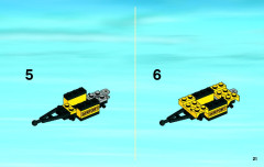 LEGO 3182 instructions page 21 – build guide