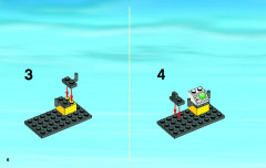 LEGO 3182 instructions page 6 – build guide