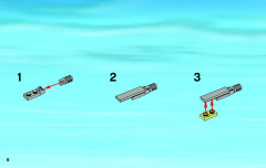 LEGO 3182 instructions page 8 – build guide