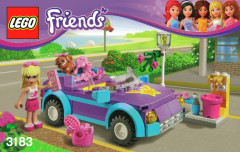 LEGO 3183 instructions page 1 – build guide